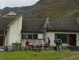 The very modern Torridon youth hostel